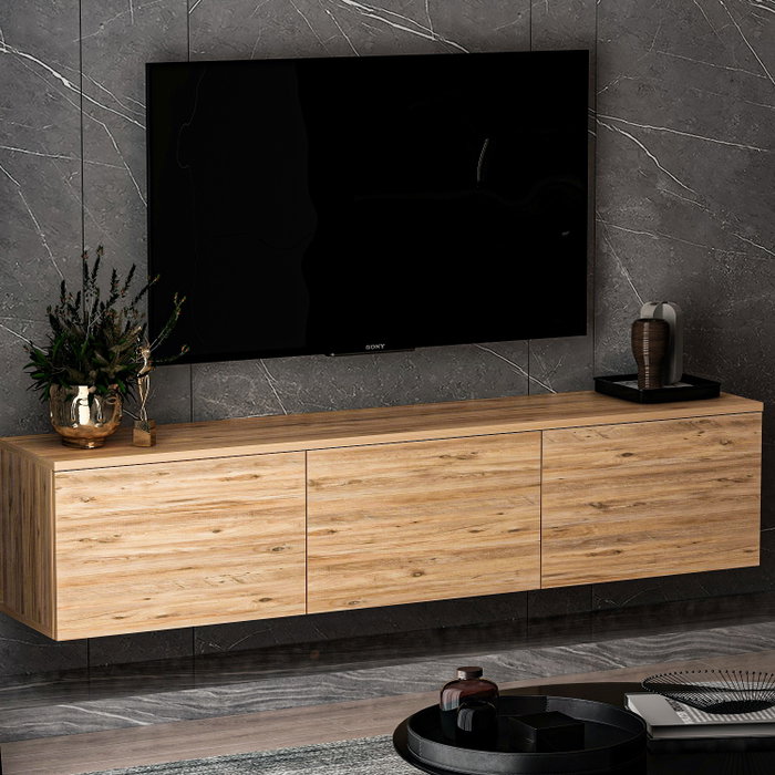 Hanah Home Soporte para TV Neon - Pino Atlántico Hanah Home Soporte para TV Neon - Pino Atlántico